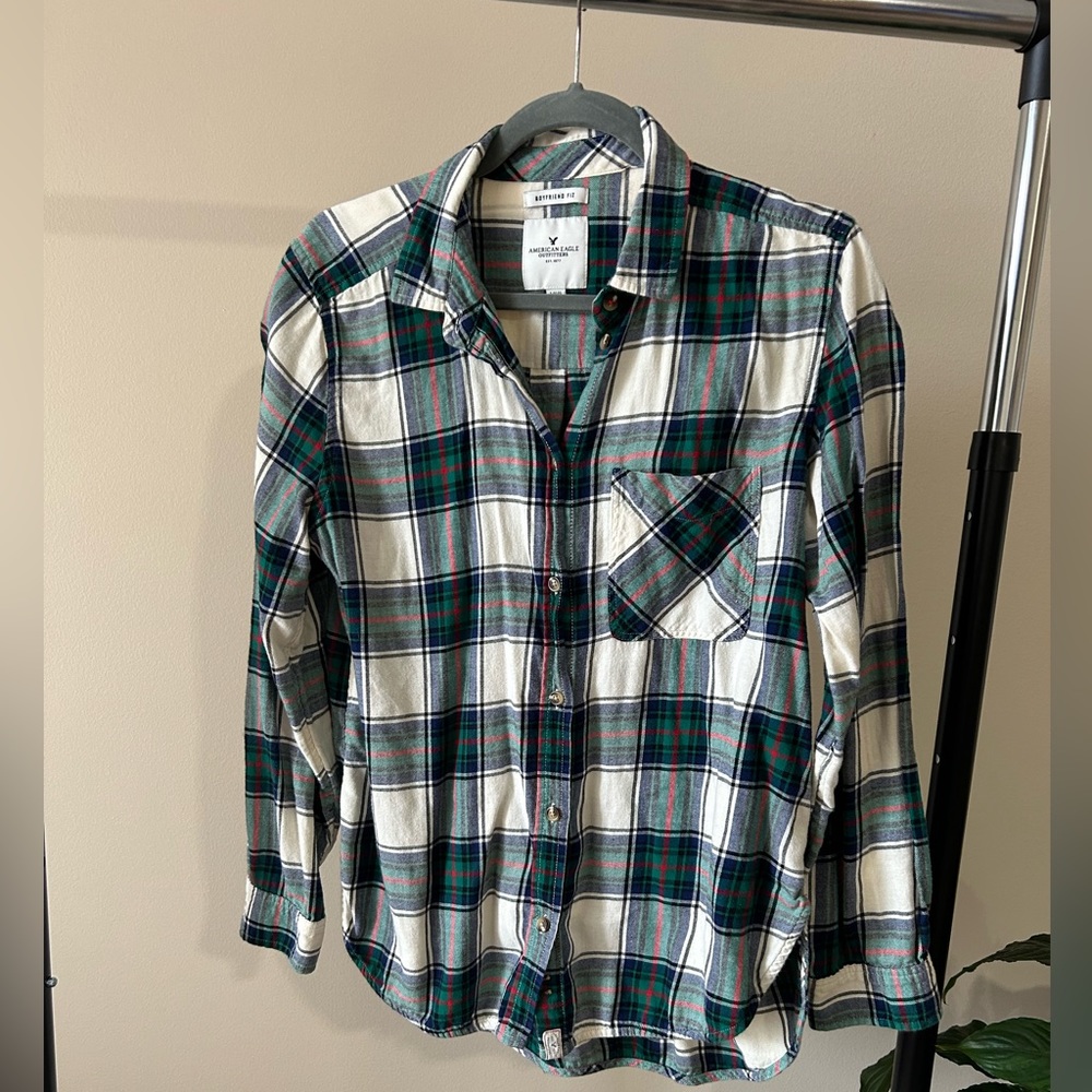 American Eagle Flannel Size: L